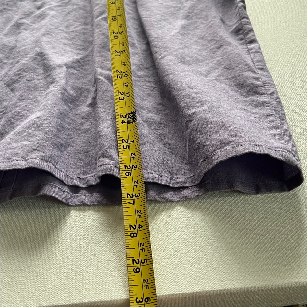 The Last Best Place Vintage Purple Ruffle Front Bell Sleeve Button Down - L - Picture 7 of 9